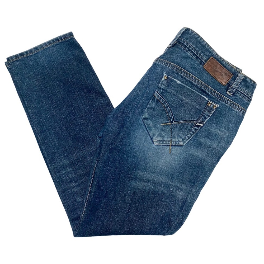 Vintage Gas Jeans Authentic UK Designer Size 31X28